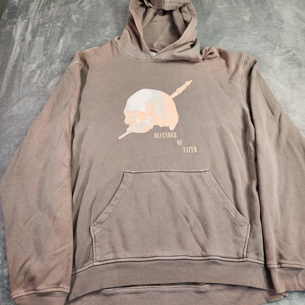 XL Alchemist Hoodie Defender Of Faith Oversized Cotton Brown Rock The Casbah
